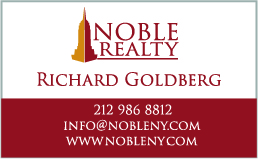 Noble Realty business card